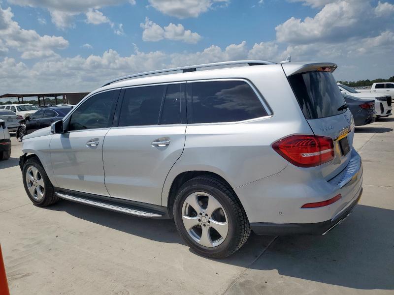 4JGDF6EEXHA762471 - 2017 MERCEDES-BENZ GLS 450 4MATIC SILVER photo 2