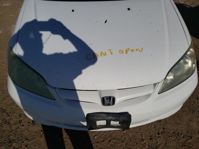 2HGES16344H554314 - 2004 HONDA CIVIC DX VP WHITE photo 11