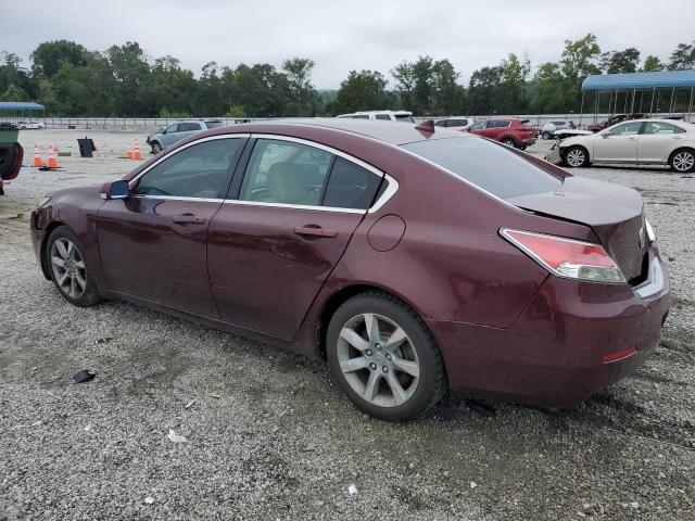 19UUA8F29DA008623 - 2013 ACURA TL BURGUNDY photo 2