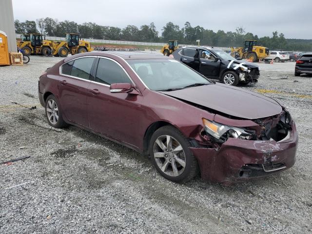 19UUA8F29DA008623 - 2013 ACURA TL BURGUNDY photo 4