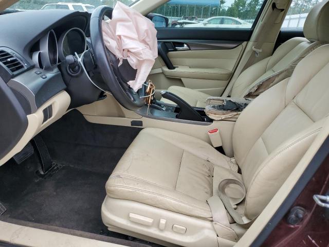 19UUA8F29DA008623 - 2013 ACURA TL BURGUNDY photo 7