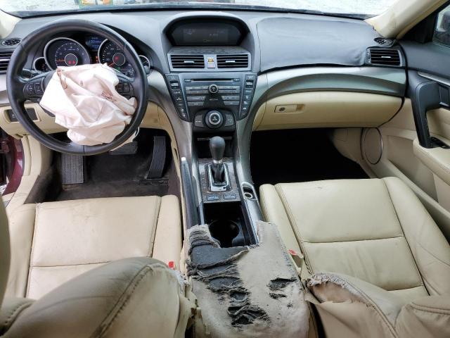 19UUA8F29DA008623 - 2013 ACURA TL BURGUNDY photo 8