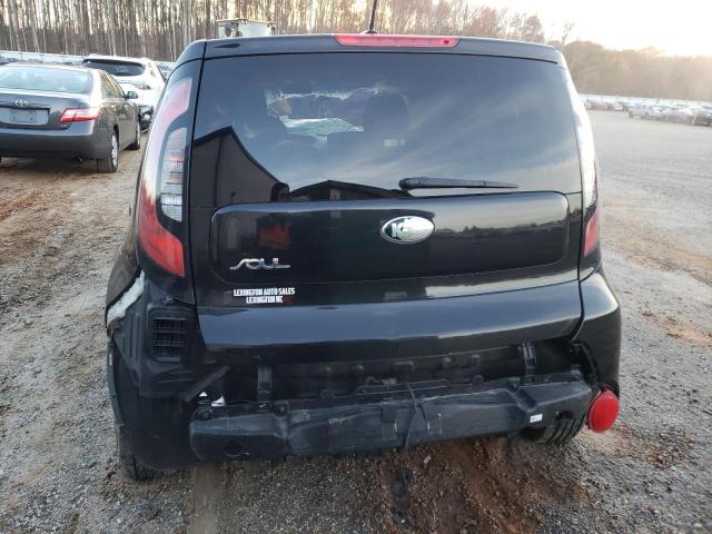 KNDJN2A29E7002331 - 2014 KIA SOUL BLACK photo 6