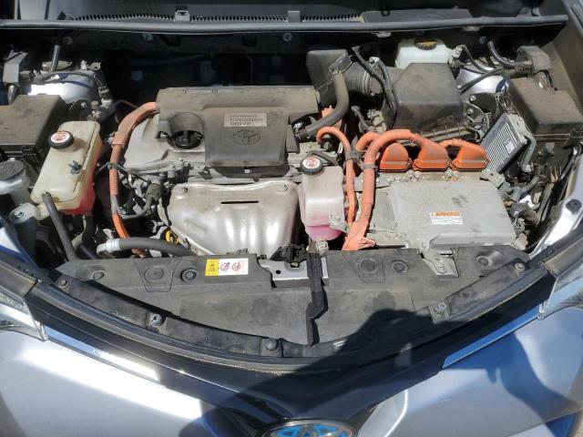 JTMRJREV2HD074845 - 2017 TOYOTA RAV4 HV LE SILVER photo 11