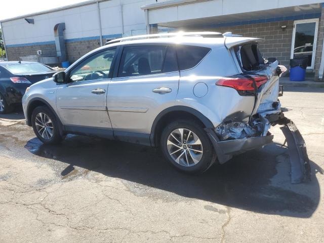 JTMRJREV2HD074845 - 2017 TOYOTA RAV4 HV LE SILVER photo 2