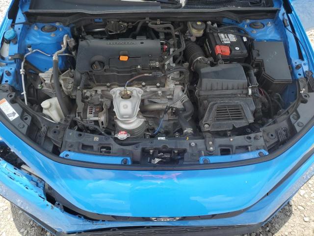 19XFL2H87NE012684 - 2022 HONDA CIVIC SPORT BLUE photo 11
