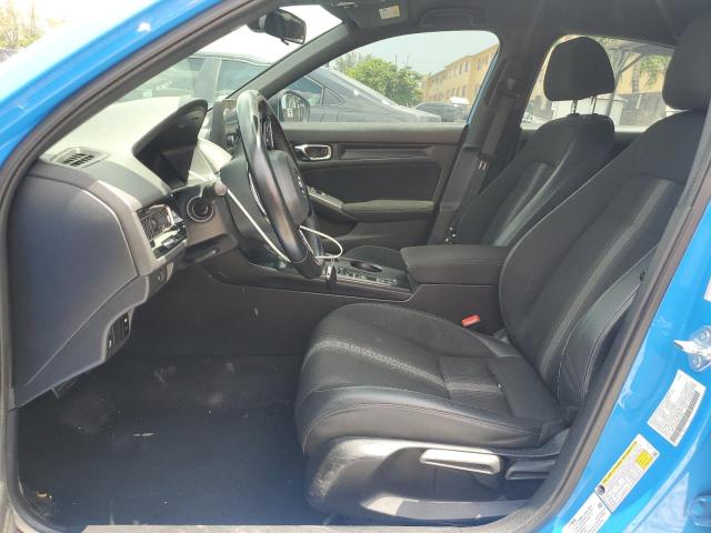 19XFL2H87NE012684 - 2022 HONDA CIVIC SPORT BLUE photo 7
