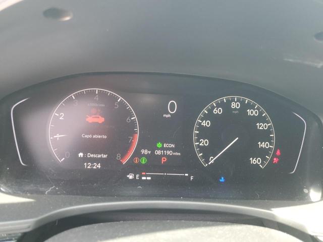 19XFL2H87NE012684 - 2022 HONDA CIVIC SPORT BLUE photo 9