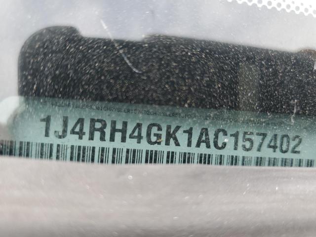 1J4RH4GK1AC157402 - 2010 JEEP COMMANDER SPORT Blau Foto 13