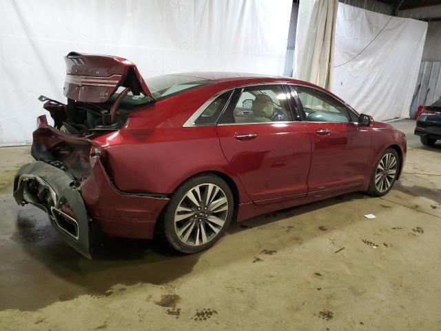 3LN6L5F9XKR608935 - 2019 LINCOLN MKZ RESERVE II MAROON photo 3