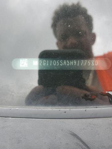 2G1105SA3H9177580 - 2017 CHEVROLET IMPALA LT BLACK photo 12