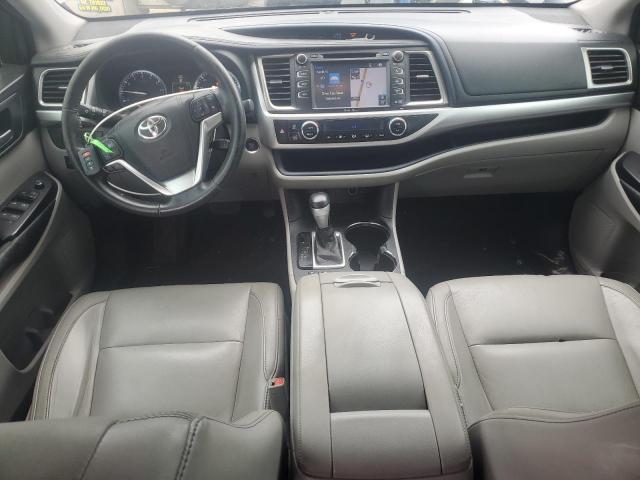 5TDKKRFH7FS104219 - 2015 TOYOTA HIGHLANDER XLE Grau Foto 8
