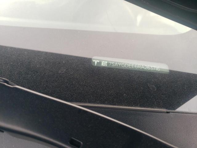 7SAYGDEE6RA263716 - 2024 TESLA MODEL Y შავი ფოტო 13