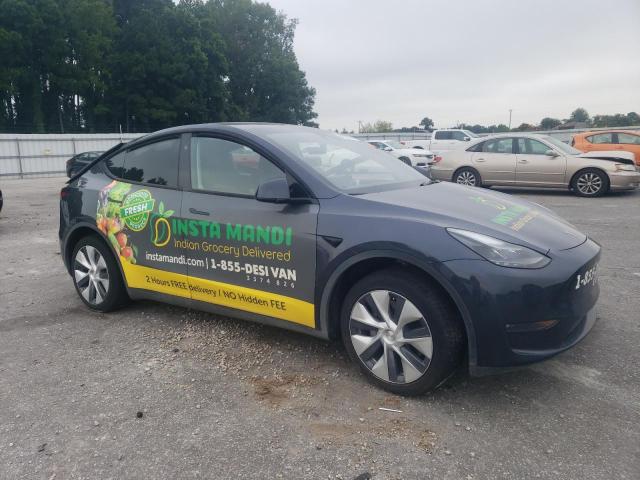 7SAYGDEE6RA263716 - 2024 TESLA MODEL Y შავი ფოტო 4