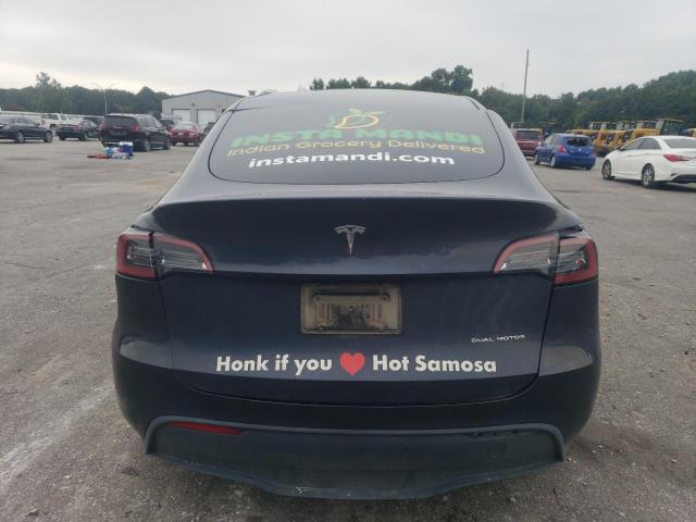 7SAYGDEE6RA263716 - 2024 TESLA MODEL Y შავი ფოტო 6