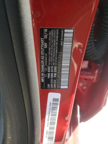 WDDSJ4EB4JN651763 - 2018 MERCEDES-BENZ CLA 250 RED photo 12