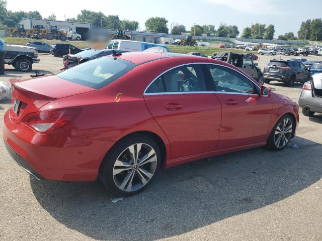WDDSJ4EB4JN651763 - 2018 MERCEDES-BENZ CLA 250 RED photo 3