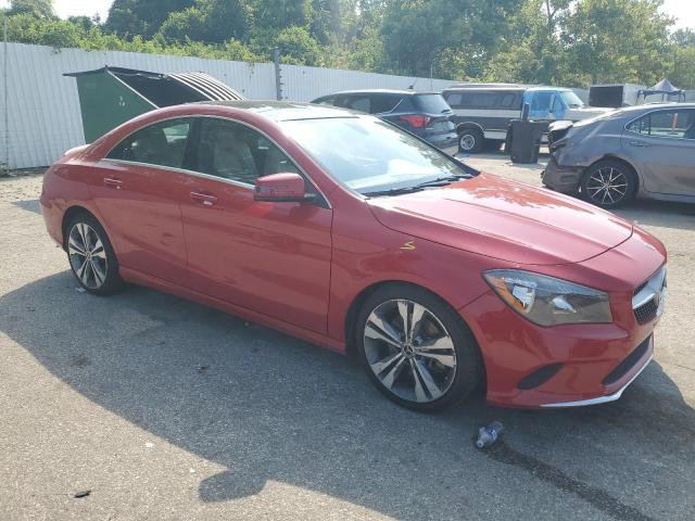 WDDSJ4EB4JN651763 - 2018 MERCEDES-BENZ CLA 250 RED photo 4