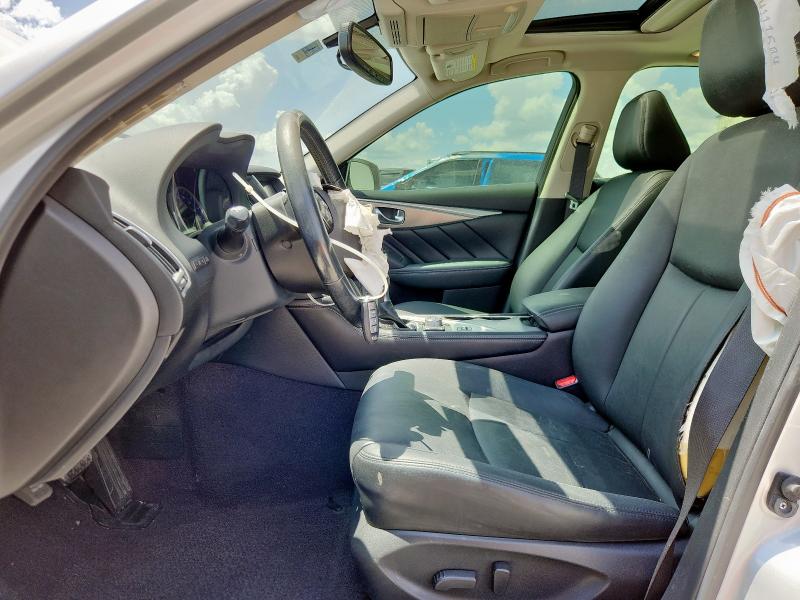 JN1BV7AR6FM403050 - 2015 INFINITI Q50 BASE SILVER photo 7