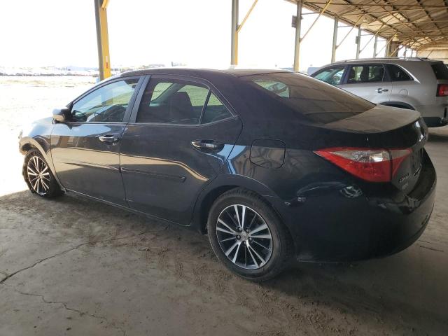 2T1BURHEXGC619531 - 2016 TOYOTA COROLLA L BLACK photo 2