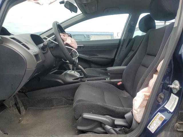 2HGFA1F63BH543531 - 2011 HONDA CIVIC LX-S BLUE photo 7