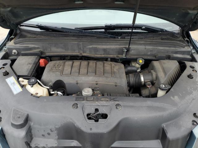 5GALRCED3AJ109467 - 2010 BUICK ENCLAVE CXL GREEN photo 12