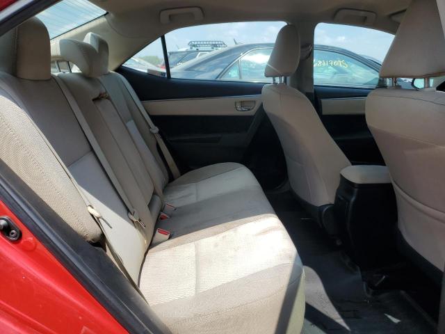 2T1BURHE0GC564460 - 2016 TOYOTA COROLLA L Rouge photo 10