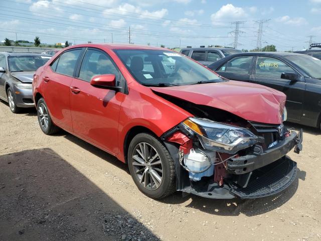 2T1BURHE0GC564460 - 2016 TOYOTA COROLLA L Rouge photo 4