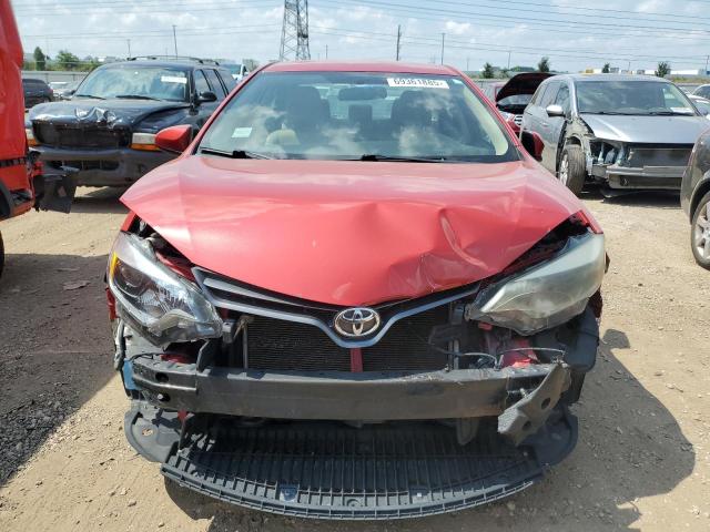 2T1BURHE0GC564460 - 2016 TOYOTA COROLLA L Rouge photo 5
