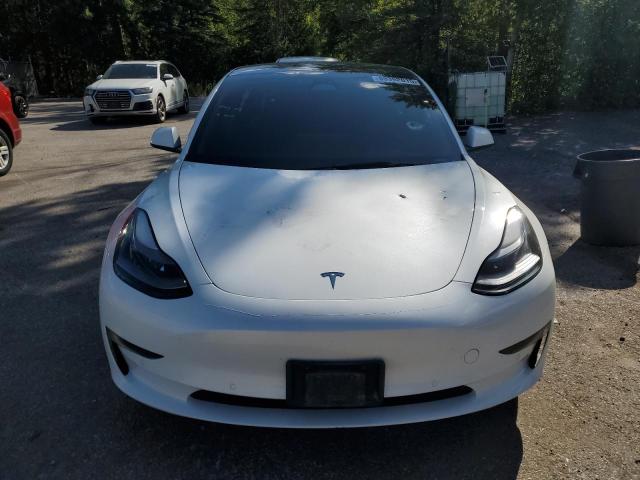 5YJ3E1EA1NF332804 - 2022 TESLA MODEL 3 WHITE photo 5