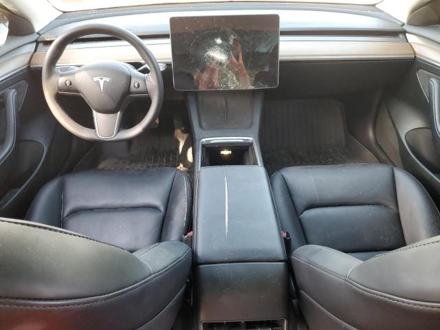 5YJ3E1EA1NF332804 - 2022 TESLA MODEL 3 WHITE photo 8