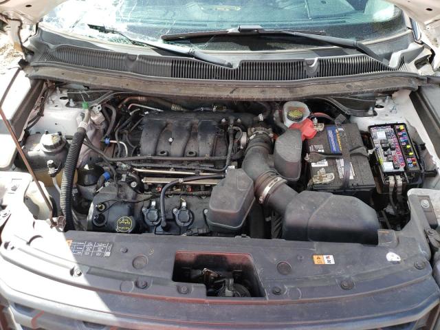 1FM5K8AR2KGA29744 - 2019 FORD EXPLORER POLICE INTERCEPTOR Weiß Foto 12