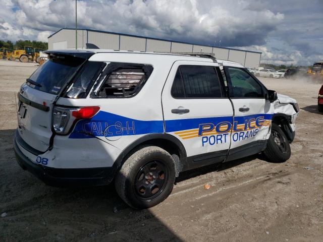 1FM5K8AR2KGA29744 - 2019 FORD EXPLORER POLICE INTERCEPTOR Weiß Foto 3