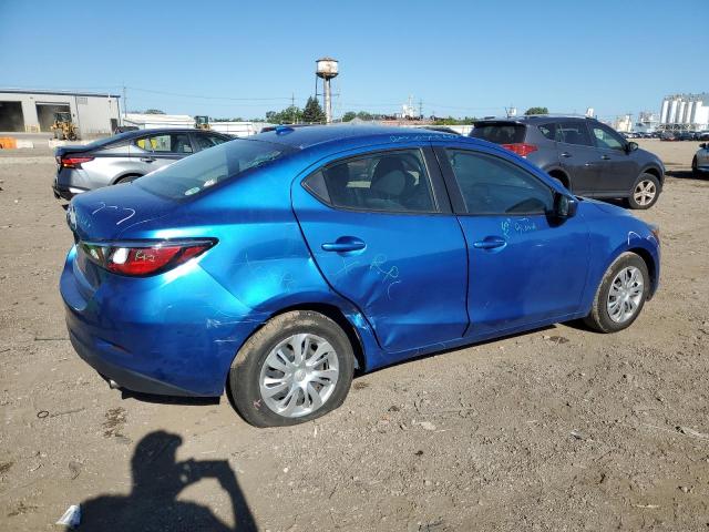 3MYDLBYV4KY526369 - 2019 TOYOTA YARIS L BLUE photo 3