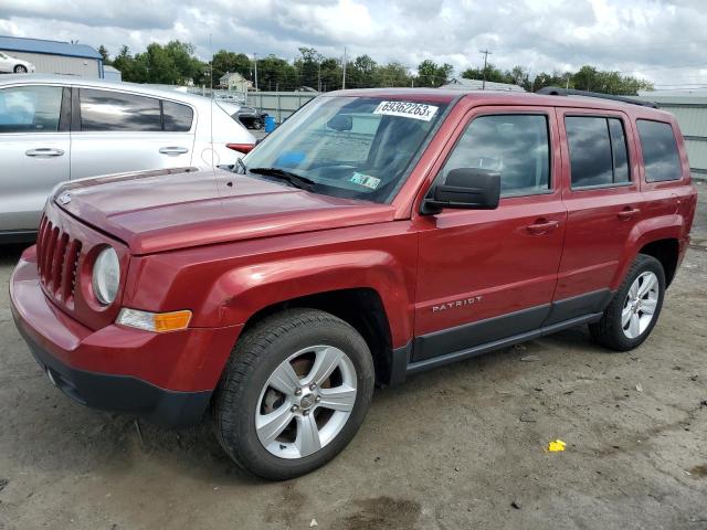 1C4NJRFB0DD248330 - 2013 JEEP PATRIOT LATITUDE MAROON photo 1