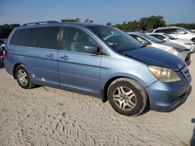 5FNRL38447B005253 - 2007 HONDA ODYSSEY EX Mavi foto 4
