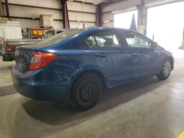 2HGFB2F51CH572859 - 2012 HONDA CIVIC LX BLUE photo 3