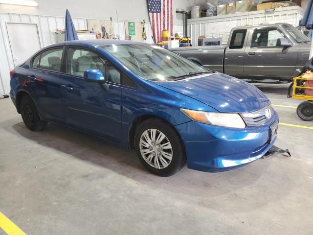 2HGFB2F51CH572859 - 2012 HONDA CIVIC LX BLUE photo 4