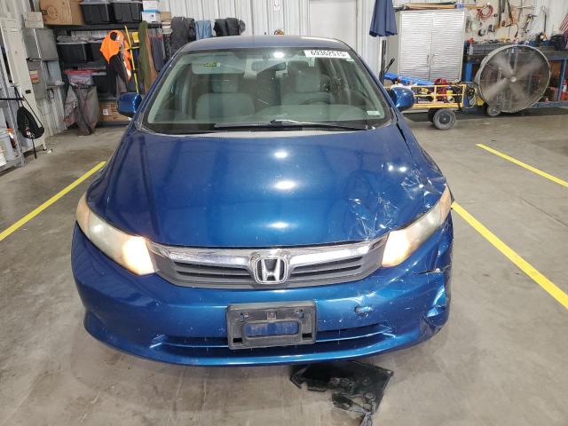 2HGFB2F51CH572859 - 2012 HONDA CIVIC LX BLUE photo 5