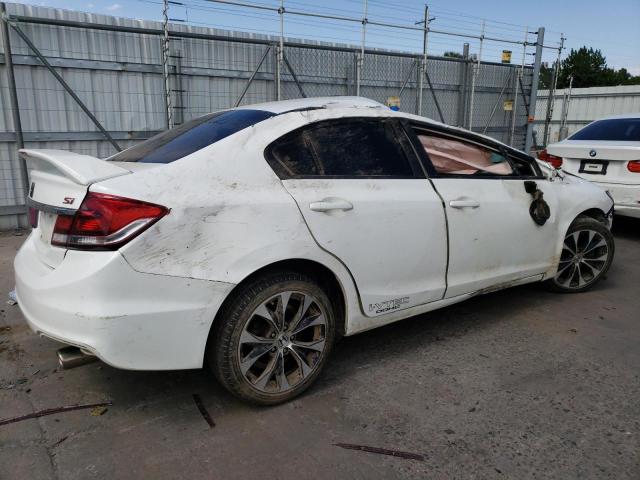 2HGFB6E53DH705132 - 2013 HONDA CIVIC SI WHITE photo 3