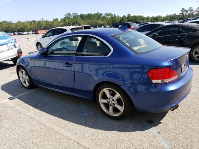 WBAUP73539VK76506 - 2009 BMW 128 I BLUE photo 2