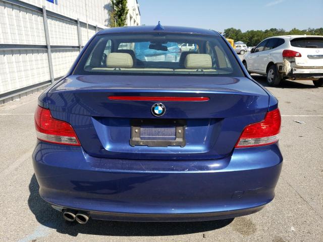 WBAUP73539VK76506 - 2009 BMW 128 I BLUE photo 6