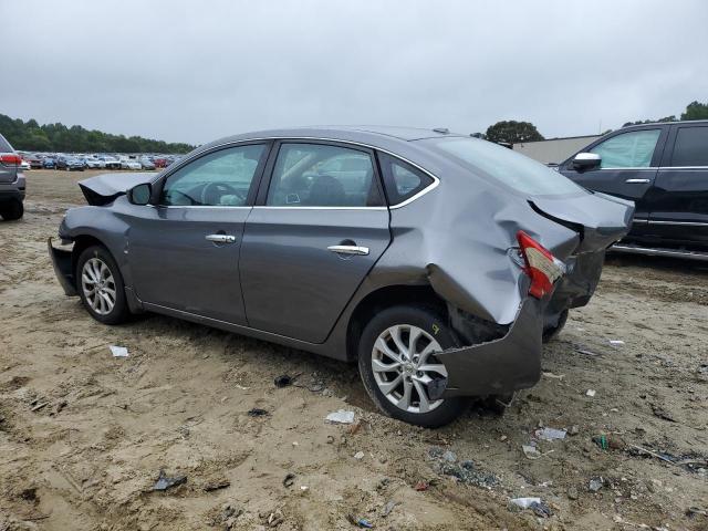 3N1AB7AP2KL608856 - 2019 NISSAN SENTRA S Gris foto 2