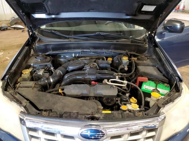 JF2SHABC2BG728333 - 2011 SUBARU FORESTER 2.5X 蓝色 照片 12