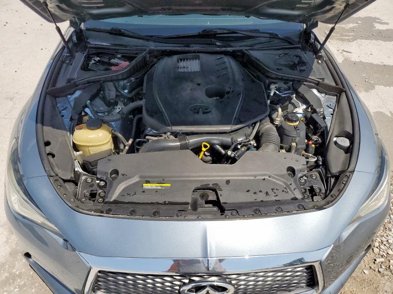 JN1CV7EK2HM110864 - 2016 INFINITI Q60 BASE GRAY photo 11