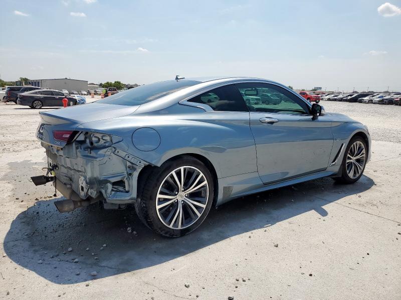 JN1CV7EK2HM110864 - 2016 INFINITI Q60 BASE GRAY photo 3