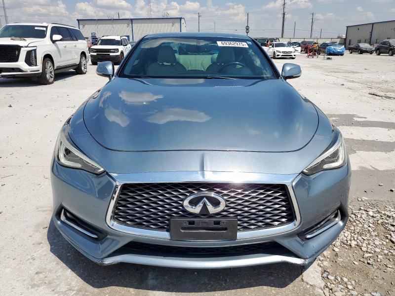 JN1CV7EK2HM110864 - 2016 INFINITI Q60 BASE GRAY photo 5