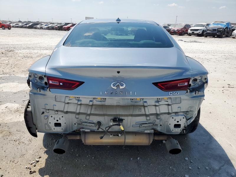 JN1CV7EK2HM110864 - 2016 INFINITI Q60 BASE GRAY photo 6