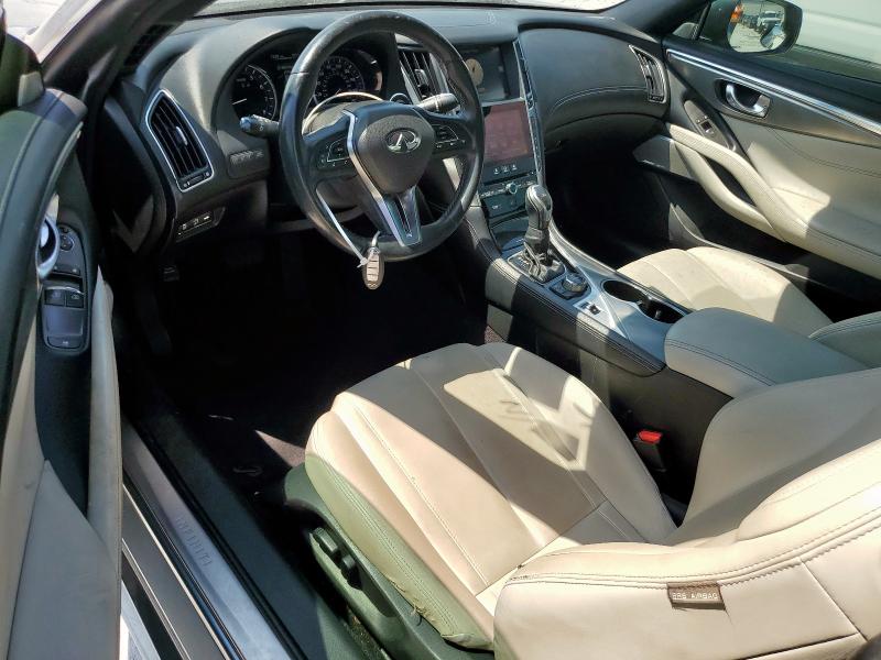 JN1CV7EK2HM110864 - 2016 INFINITI Q60 BASE GRAY photo 8