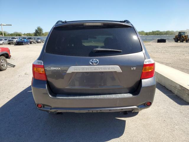 JTEDS41A382031555 - 2008 TOYOTA HIGHLANDER GRAY photo 6